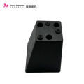 Customized Wholesale Trapezoidal Black Plastic Sofa Legs1
