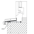 High Quality Aluminum Window Profiles with Sills and Drilled Holes for Europe (Czech Republic, Spain)1