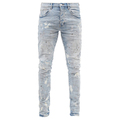 Νέο μοτίβο Man Button Fly Skinny Denim Jeans Mens Skinny Jeans Stretch Denim Pants Προμηθευτής1