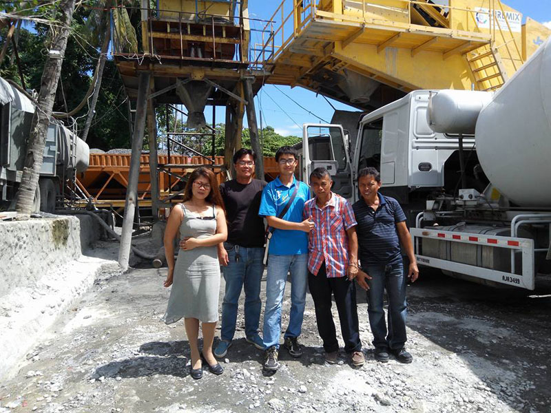 Construction site in Philippines