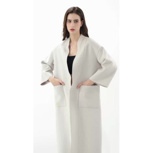 Slim-Fit Long Down Cotton Coat