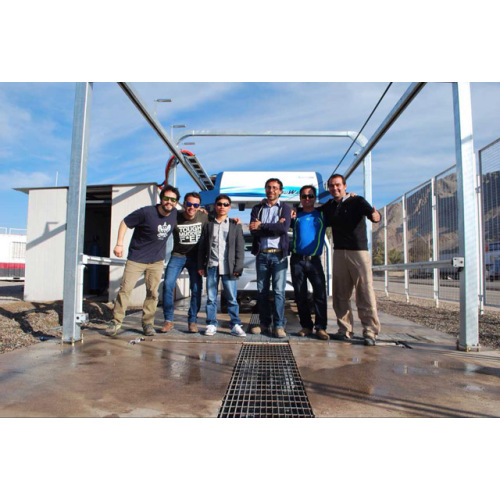 LAVADO LASER CHILE, Leisuwash touchless car wash equipment sale to Chile!