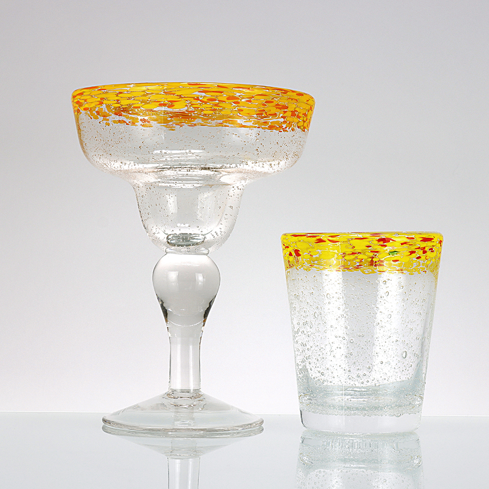 Colorful wine Glass set