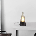 Luxury Modern Black Glass Lamp Shade Desk Lamp1