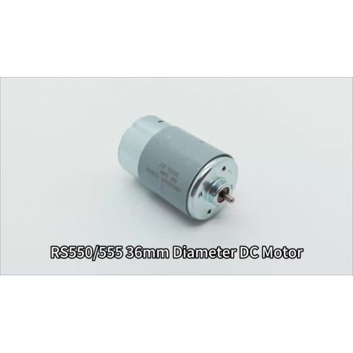 Verimli Tasarımlı Kompakt 555 Fırçalı DC Motor