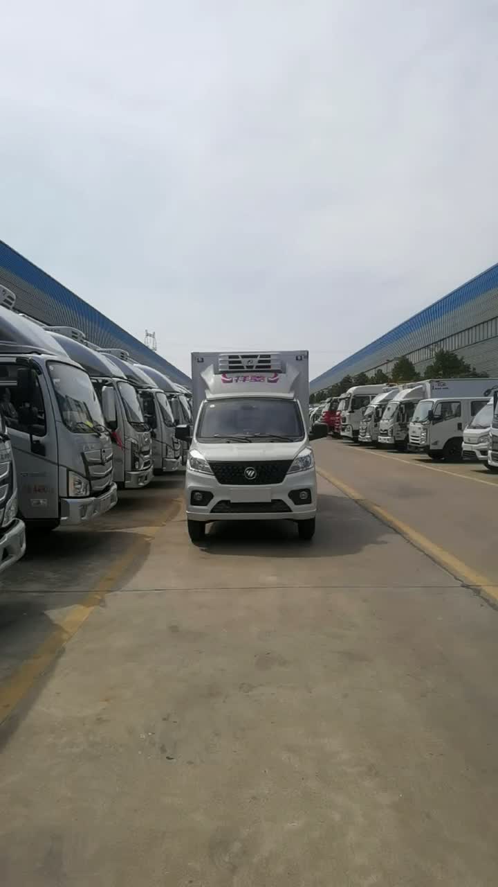 Foton V1 3 m camión refrigerado pequeño