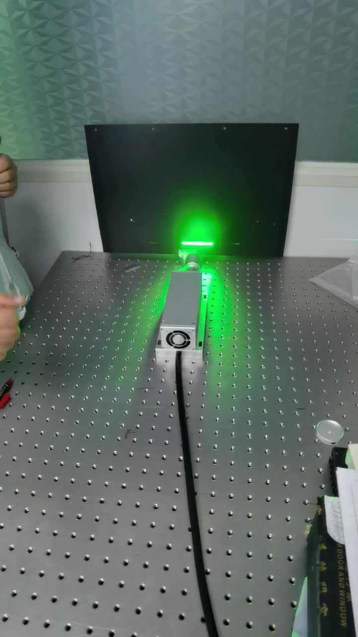 Vidéo laser 532NM