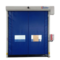 Vinyl Fast Roll Up Door Industrial Automatic Pvc Fabric Roll Up High Speed Door1