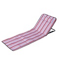 Portable Folding Hangrui 5-Gear Adjustable Beach Chair with Cushion and Parasol1