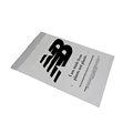 Custom logo print Pe material clear recyclable sealing plastic storage GRS poly bags for clothing1