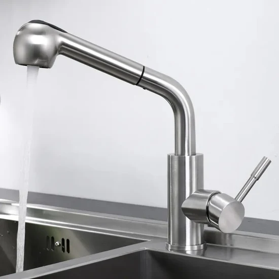 Zb6161 Hot Sale High Quality Stainless Steel Single Cold Kitchen Faucet1