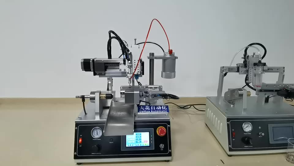 Anaerobe Fadenbeschichtungsmaschine mit hoher Präzision mit Touchscreen für kleine Thread11