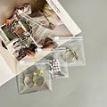 Cute Customized Zip Plastic Bags for Earrings - Reusable Mini PVC/EVA Ziplock Pouch with Logo1