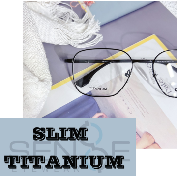 Nouvelle arrivée classique conception titanium optique Cadre des lunettes