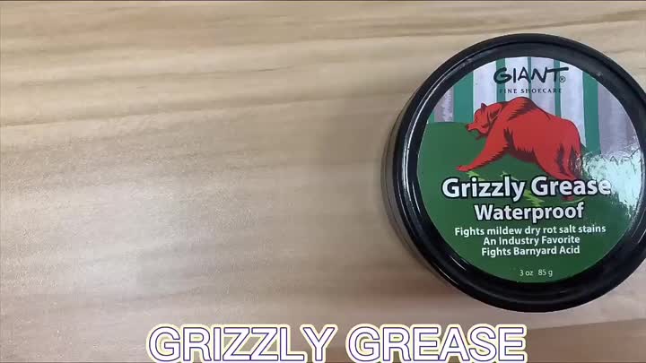 Grizzlyöl wasserdicht