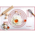 Non-Stick Silicone Pastry Mat with Measurements - Heat-Resistant and Food Grade1
