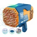 Upgraded Bubble Machine with Colorful Lights and Electric Launcher: Ideal Outdoor Toy for Kids - Bazooka Bubble Gun1