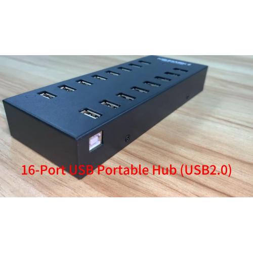 ศูนย์ USB 16 พอร์ต (USB2.0)