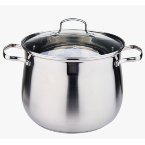 Introducing the Stainless Steel Belly Shaped Induction Soup Stock Pot: The Perfect Camping Cooking Set