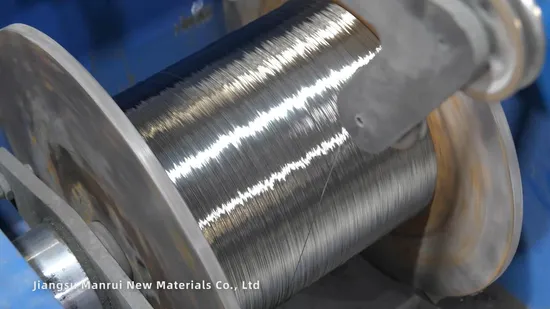 Parlak yumuşak tavlanmış 0.18 0.2 0.24 0.3mm İnce Paslanmaz Çelik Tel SS Telli Hortum için