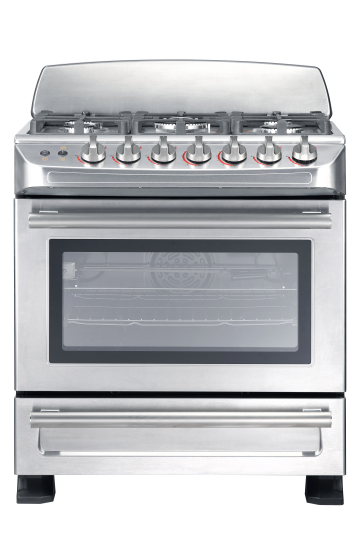 Freestanding Gas Ovens and 5-Burner