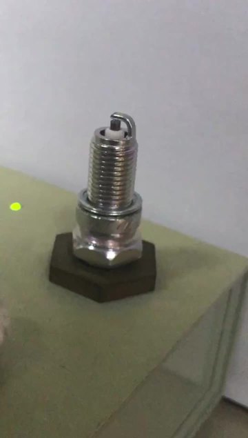 Normal spark Plug Electrode Test