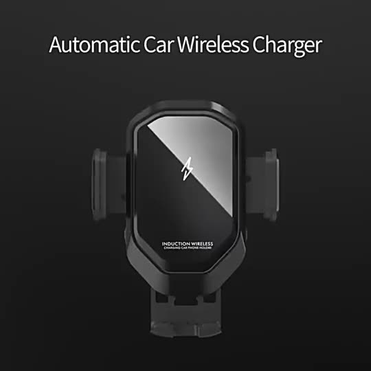 2022 Ventilación de automóvil de best seller 15W Teléfono inalámbrico Cargador de cargador Monte de soporte Wireless Charger1