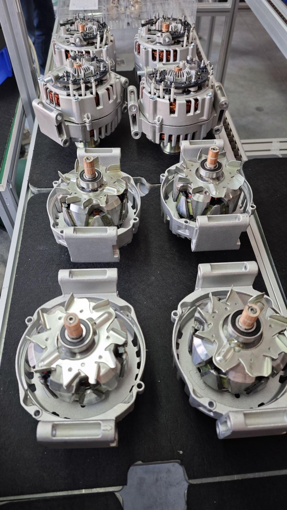 Assorted Generator Components on Display