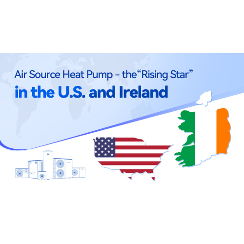 अमेरिका और आयरलैंड में हीट पंप कैसे है