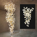 Luxury Ceramic Ginkgo Leaves Chandeliers & Pendant Lights for Home1