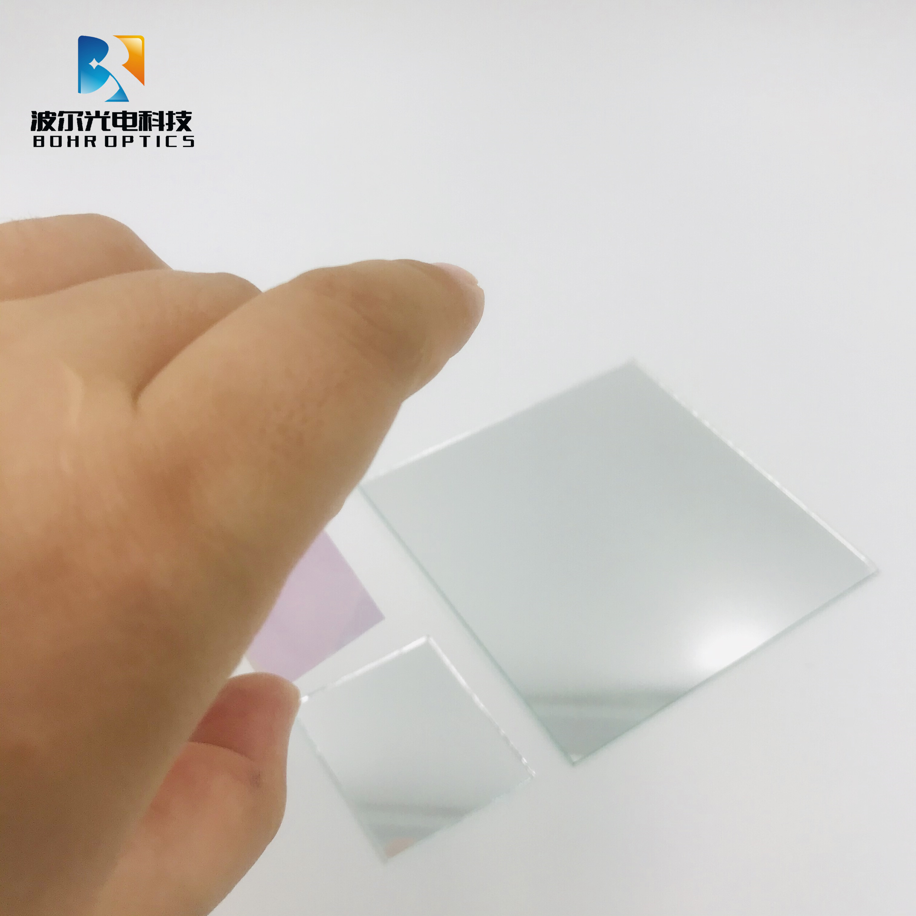 50/50 AR Dilapisi 15*15mm Dichroic Beam Splitter Plate Optical Glass