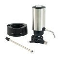 USB wiederaufladbarer elektrischer Weinbelüfter, automatischer klassischer Glas-Wasserspender, Pumpe, transparenter Glas-Weinspender, Lebensmittelqualität1
