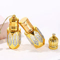 ONO Luxury Gold Electroplated Octagonal Arabic Essential Oil Roller Bottles1