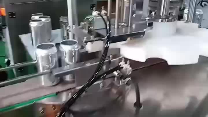 330ml Carbonated Soft Drink Canning Machine For Aluminum Can Filling Line1