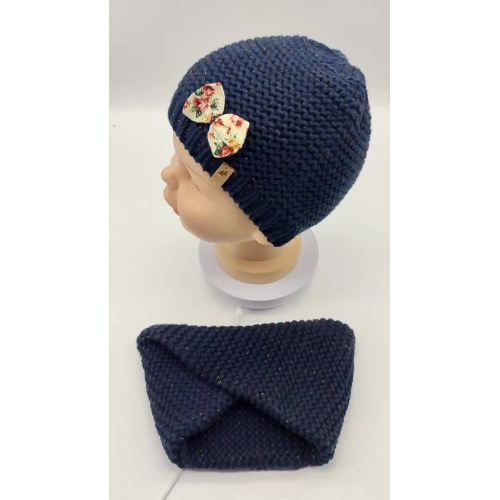 CF-T-0036 Knitted beanie scarf gloves sets (1)