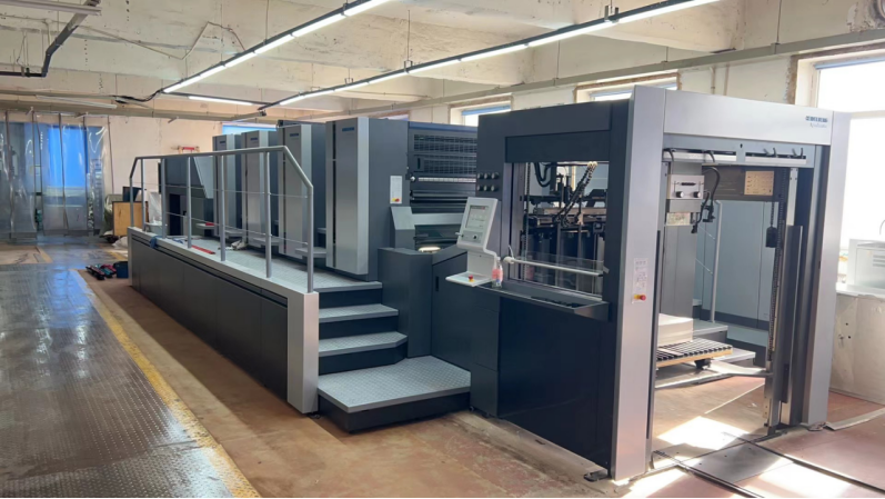 Heidelberg four-color printing machines