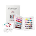False Nail Color Chart Display Book: 150 Tips for Manicure, Acrylic, and Gel Polish in Salons1
