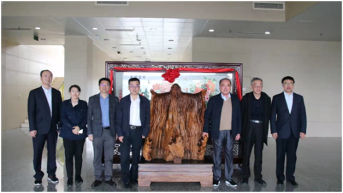 Mr. Yu Long, general manager of Harbin Boiler Factory Co., Ltd., and his party visited Chengde Group for inspection and guidance