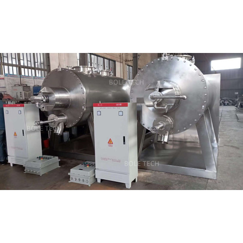 The two ZPG-3000 Vacuum rake dryers have been completed