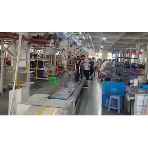 electric scooter assembly line
