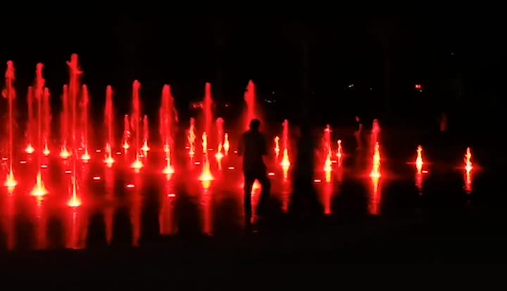 indoor fountain floor