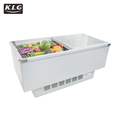 SD-1500D Commercial Large Capacity Island Freezer with Flat Sliding Glass Door Showcase1