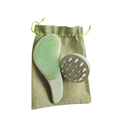 Wholesale Hot Sale: Environmentally Friendly Wheat Straw Shampoo Brush Set for Bath and Scalp Massage1