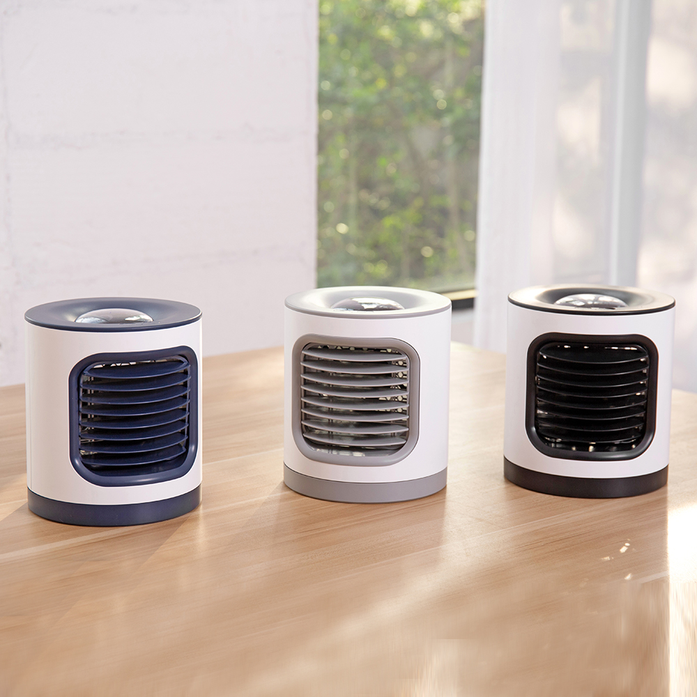 Ventilateur de refroidissement à air purifié avec veilleuse de projet