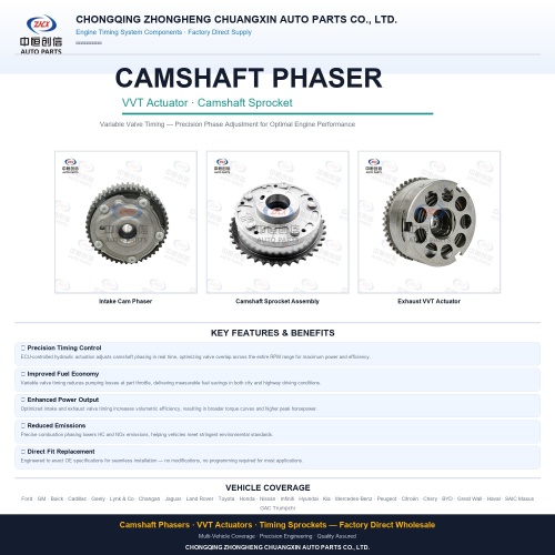 Замена зорачкі размеркавальнага вала прывада Cam Phaser VVT