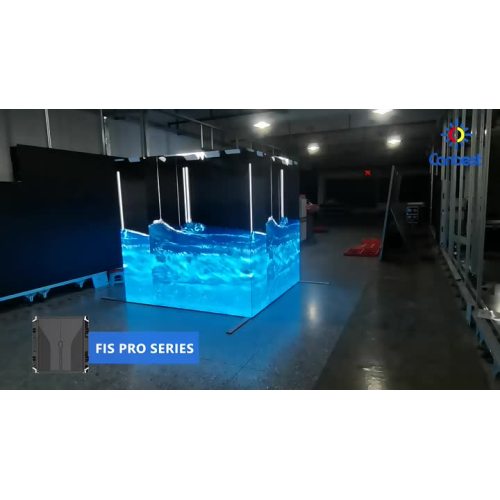 square Pillar Cube Video Wall