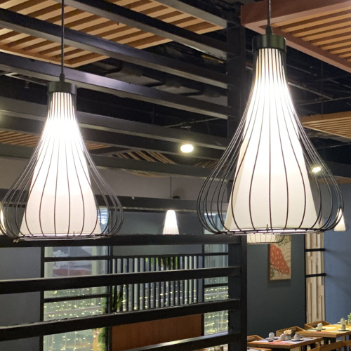 Niksu Restaurant Project Custom pendant light