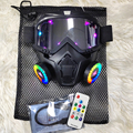 Luminous Gothic Sci-Fi Mask - Cool Helmet for Halloween & Christmas Cosplay1