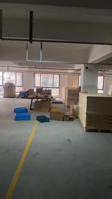 A corner of the warehouse
