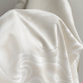 White Ripple Leather Jacket with Gradient Reflective Finish and Anti-Wrinkle Silhouette1